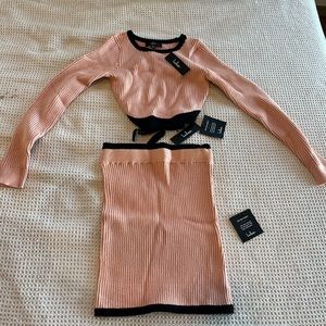 Two piece sweater set brand new with tags (size small)